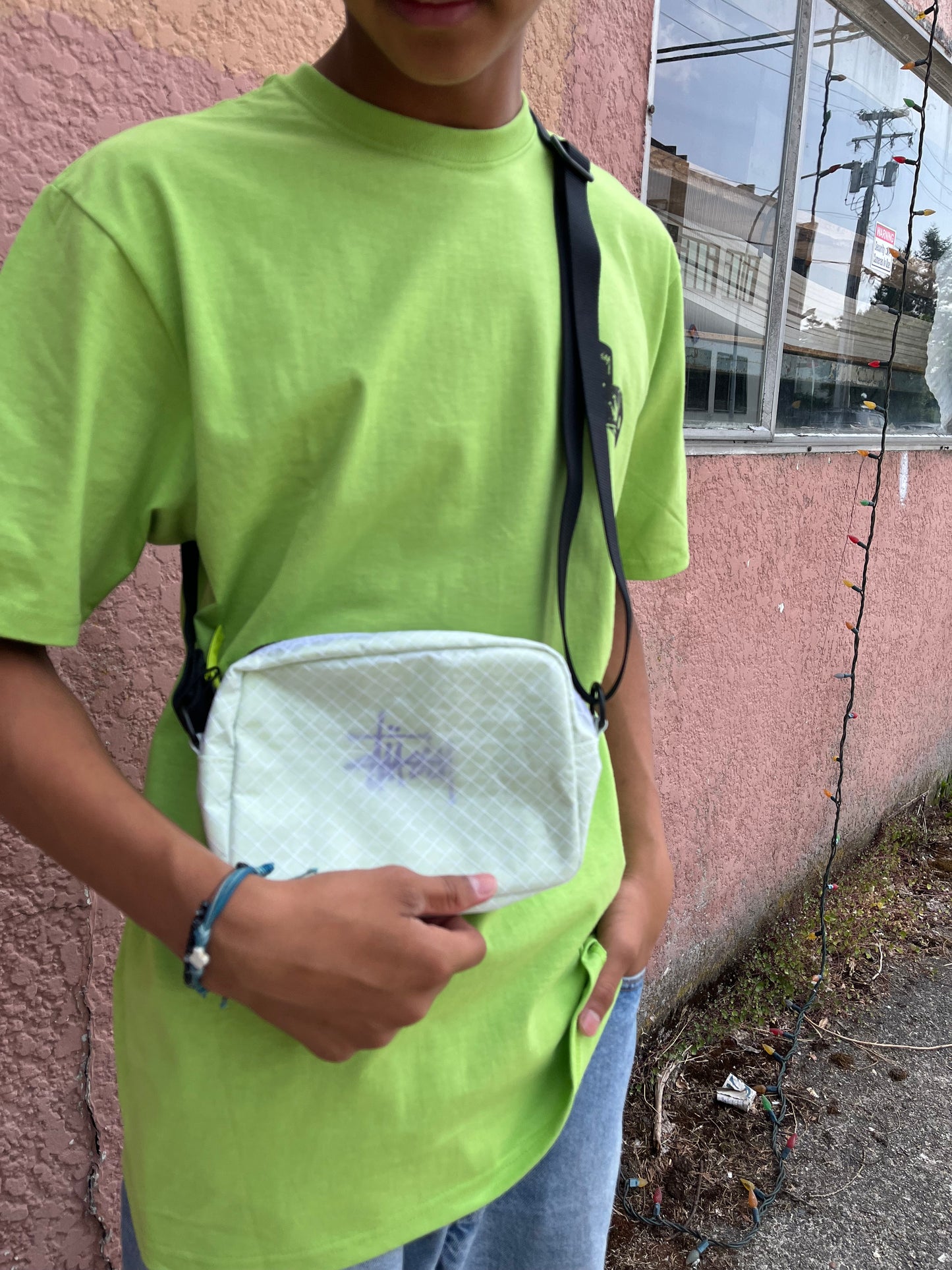 Stussy Ripstop Overlay Side Pouch