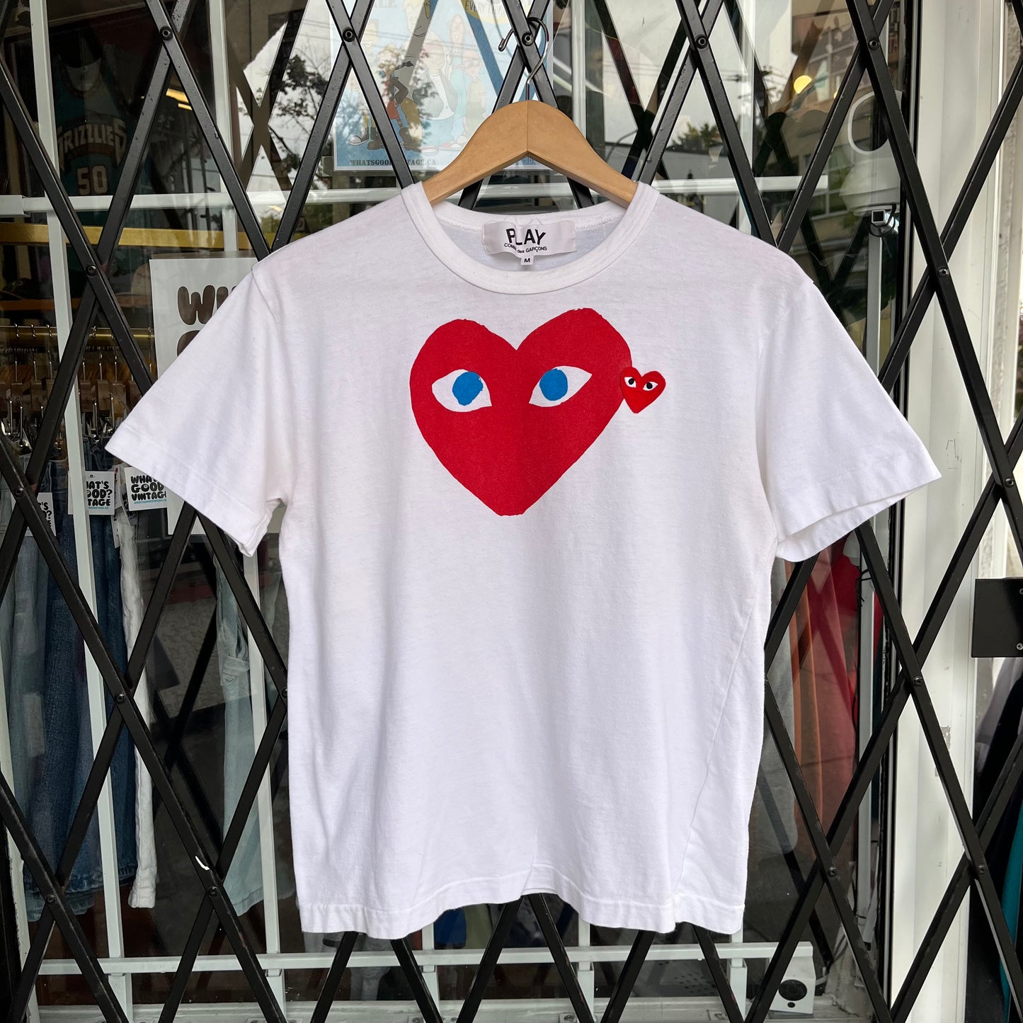 CDG PLAY Tee - Size M