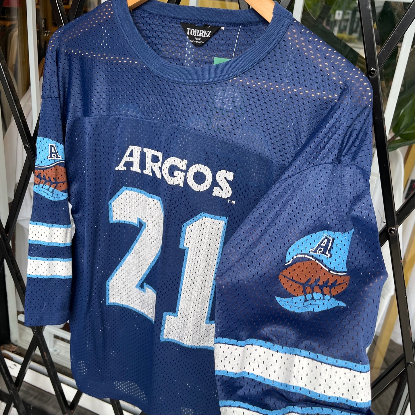 1970’s CFL Toronto Argos 3/4 Sleeve Jersey - Size M