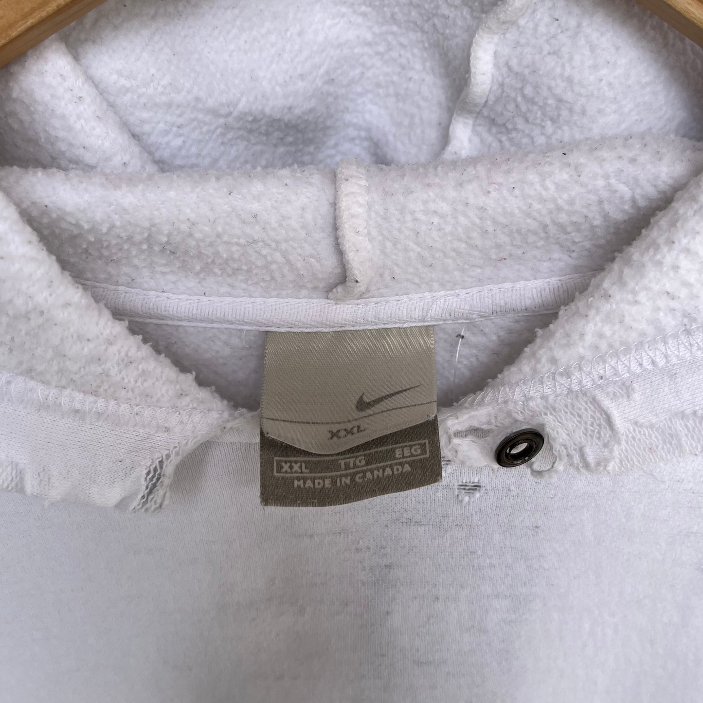 Distressed Vintage Nike Hoodie - Size XXL