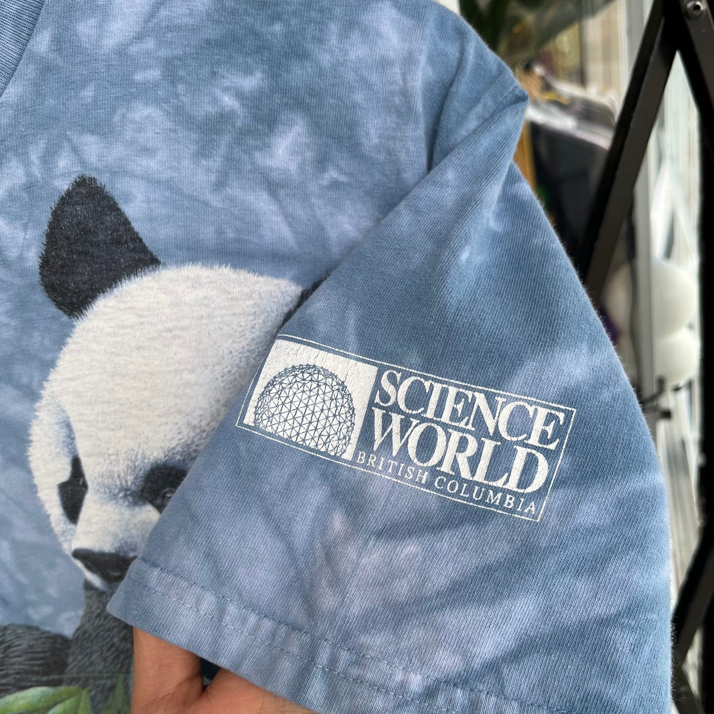 2001 Science World Panda Tie Dye Tee - Size L