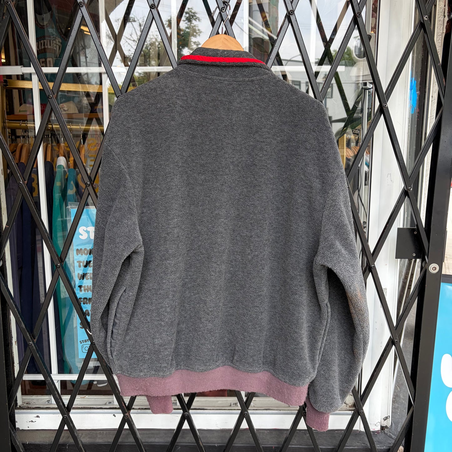 Vintage Woolrich Fleece Jacket - Size XL