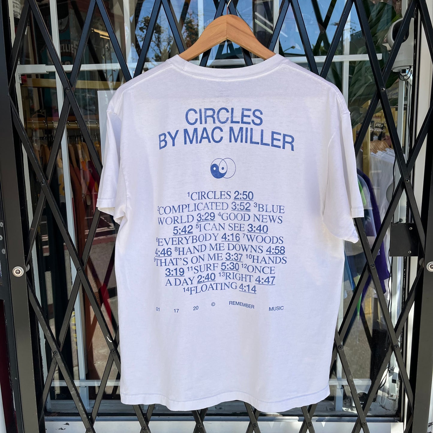 2021 Mac Miller Circles Tee - Size M
