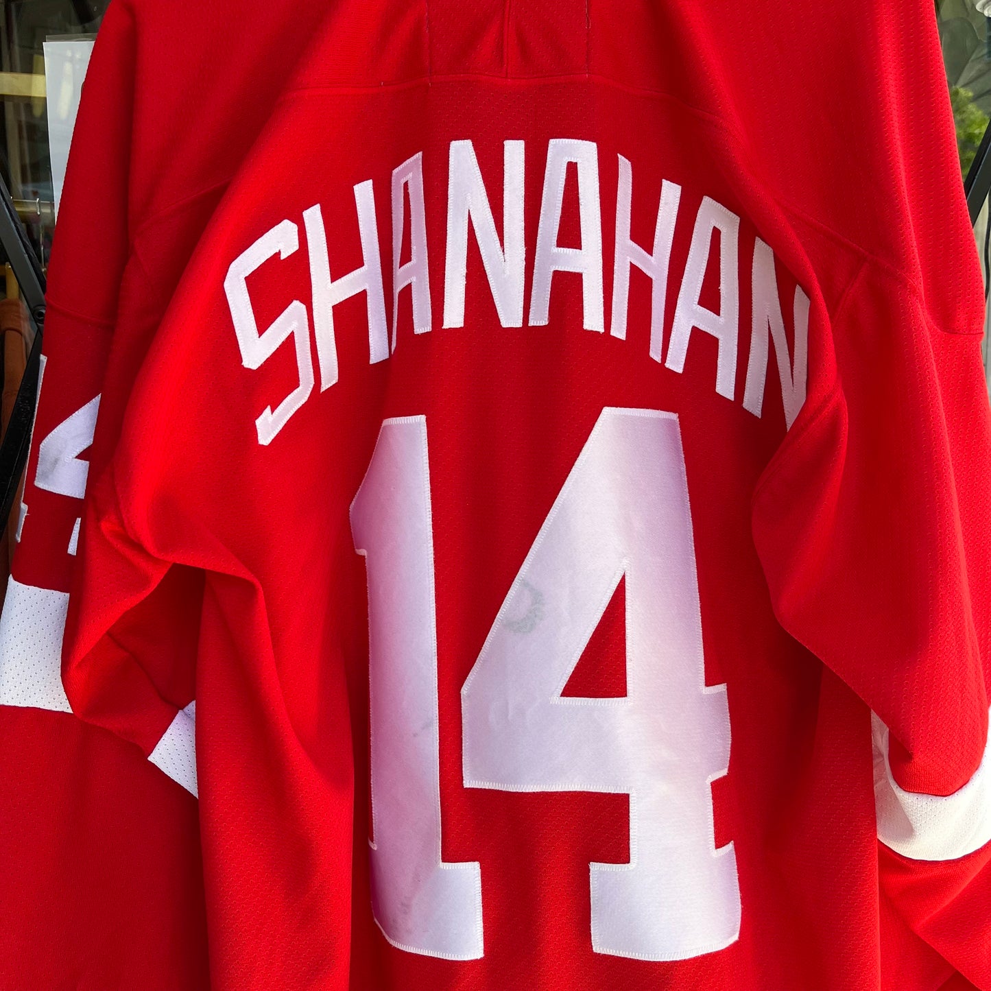 Vintage Detroit Red Wings Shanahan Jersey - Size L
