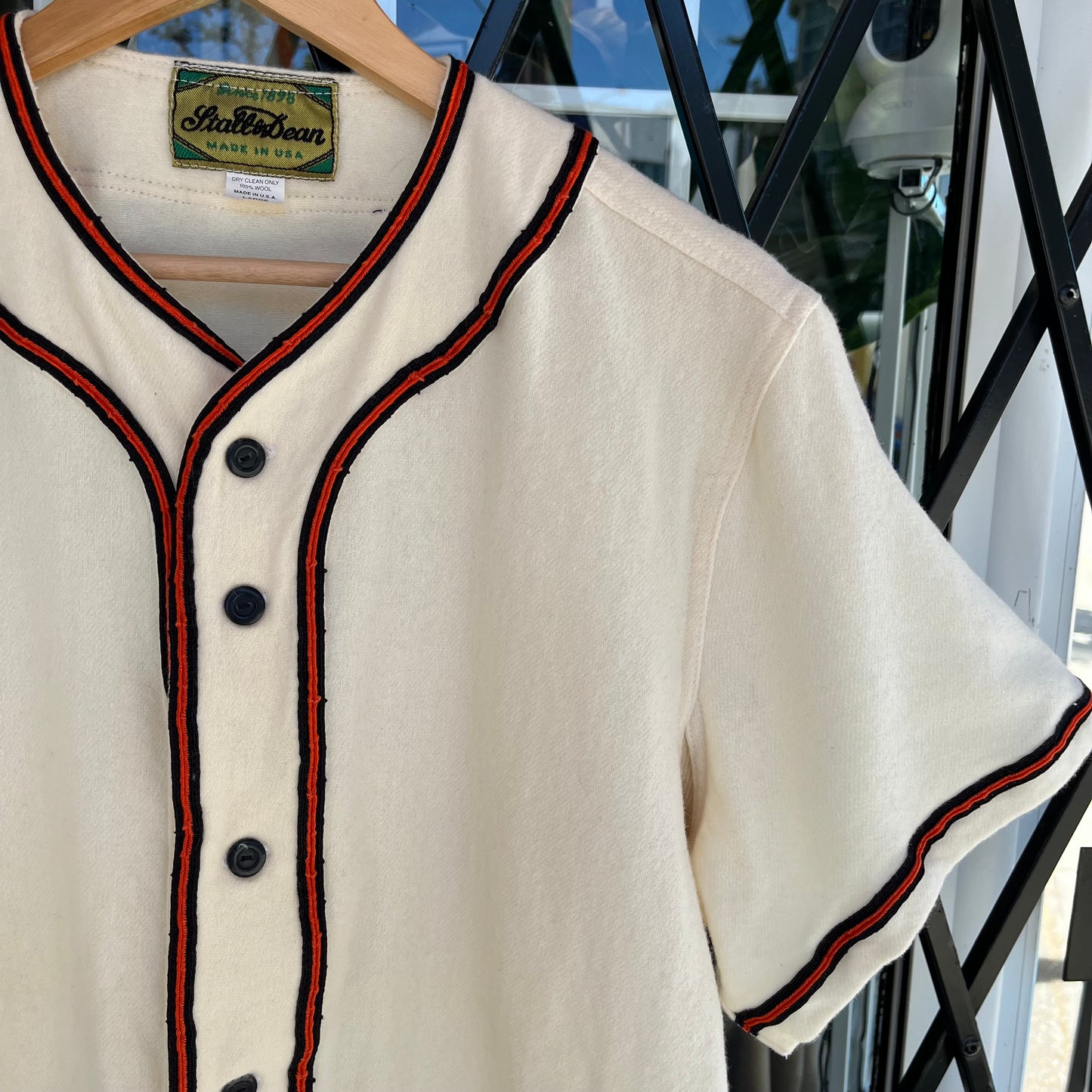 1970’s African American Baseball League Wool Blank Jersey - Size L