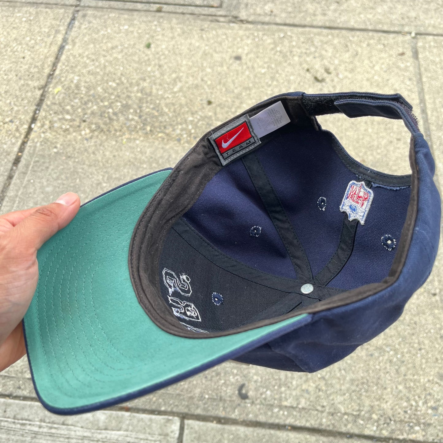 Vintage Nike Chicago Bears Velcro Back Hat