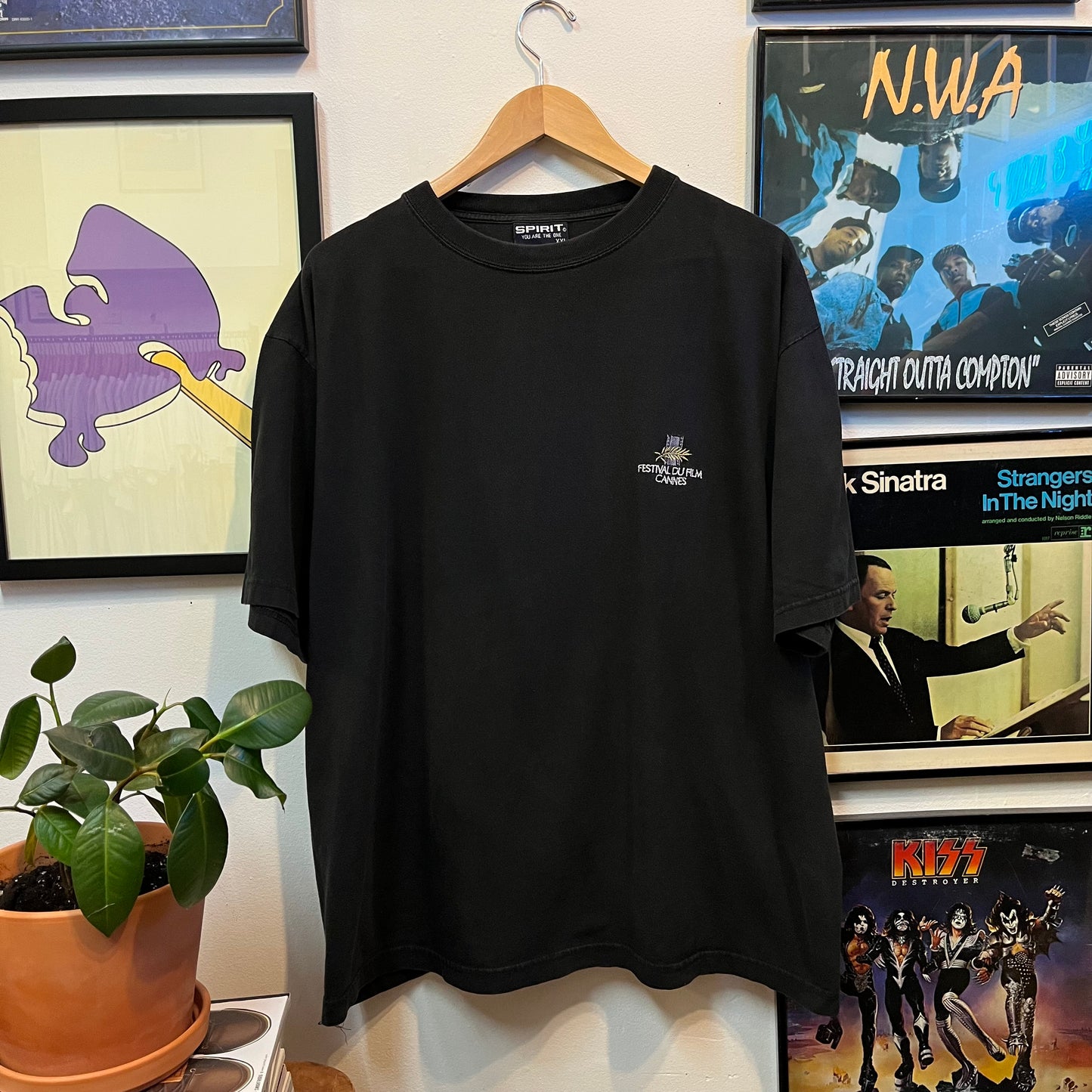 Vintage Cannes Film Festival Tee - Size XXL
