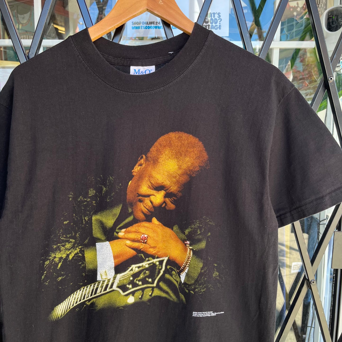 2002 BB King Tour Tee - Size M
