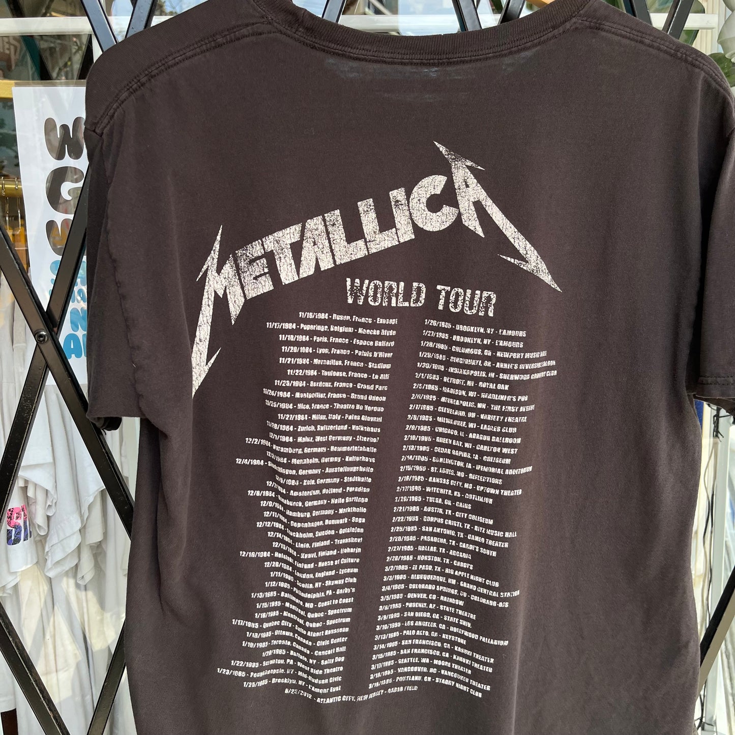 2007 Metallica Tour Tee - Size L