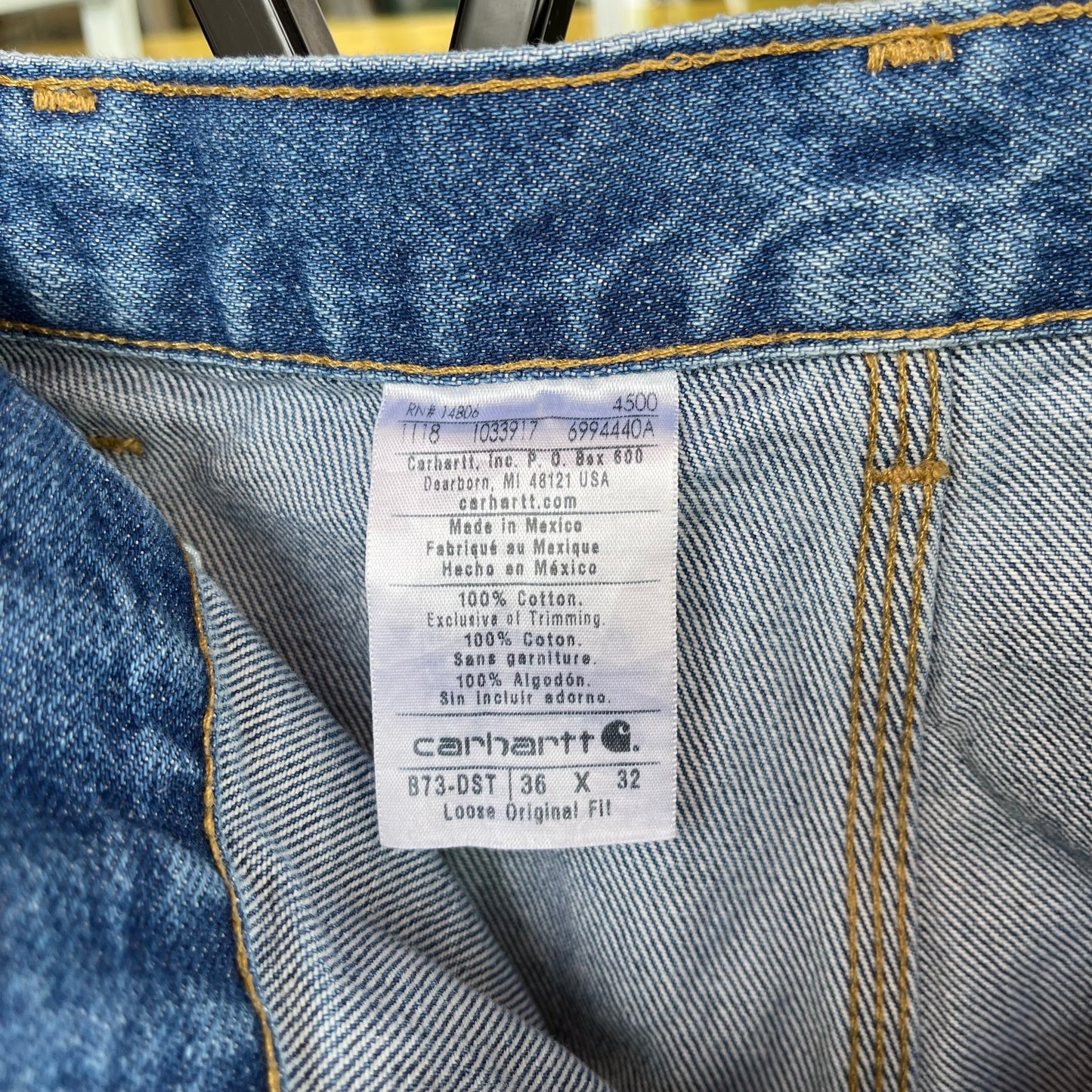 Carhartt Double Knee Pants - Size 36W