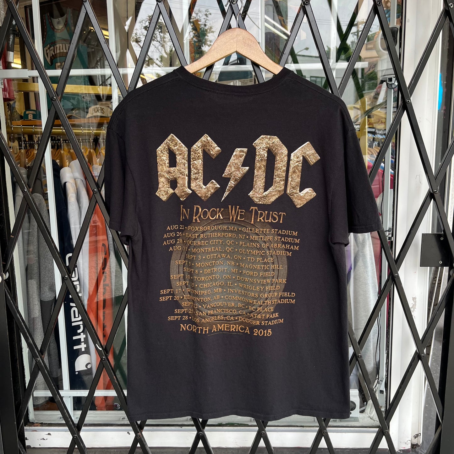 2015 AC/DC Tour Tee - Size L