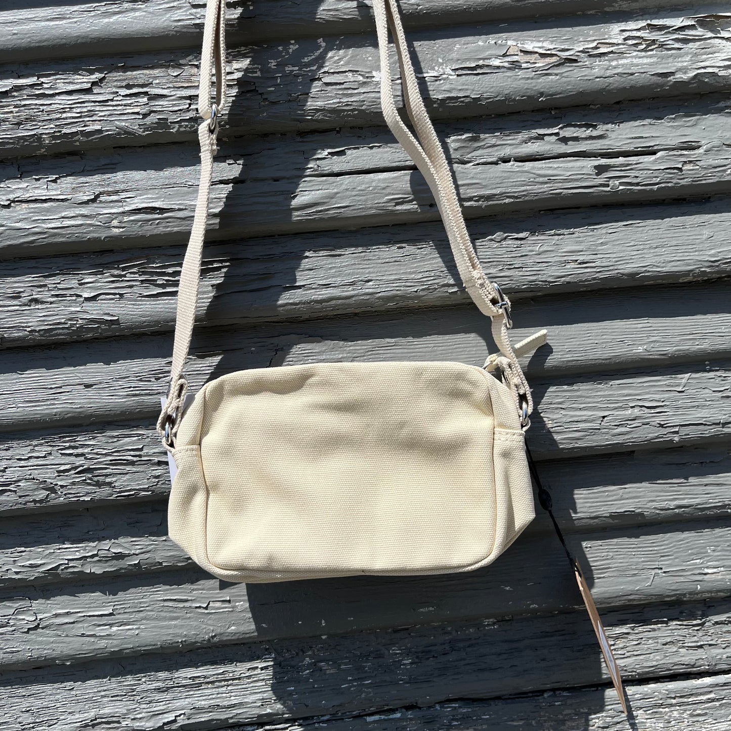 Stussy Canvas Pouch Bag - Cream