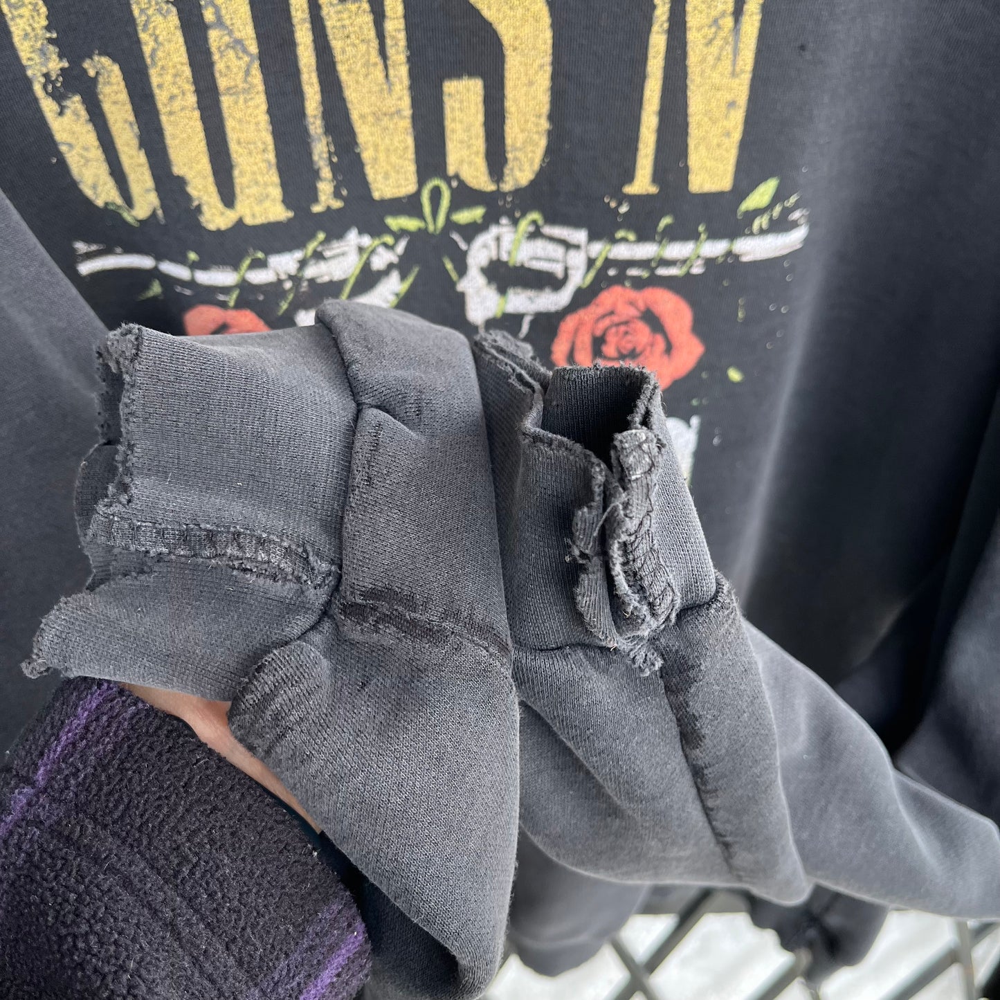 Vintage Guns N Roses Hoodie - Size XXL