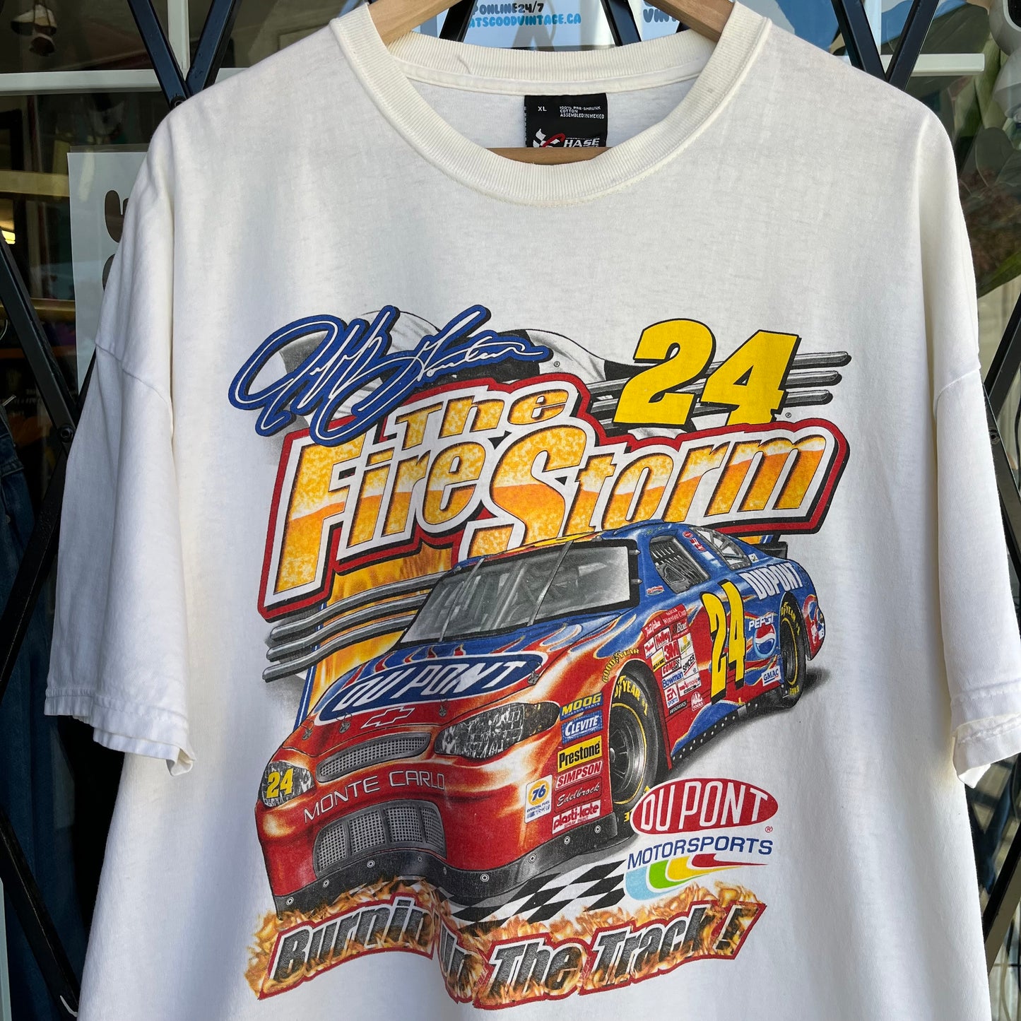 2002 NASCAR Jeff Gordon Racing Tee - Size XL