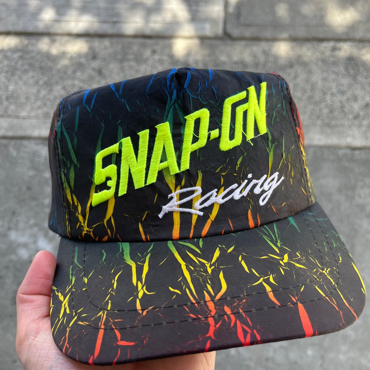 Vintage Snap On Nylon Snapback