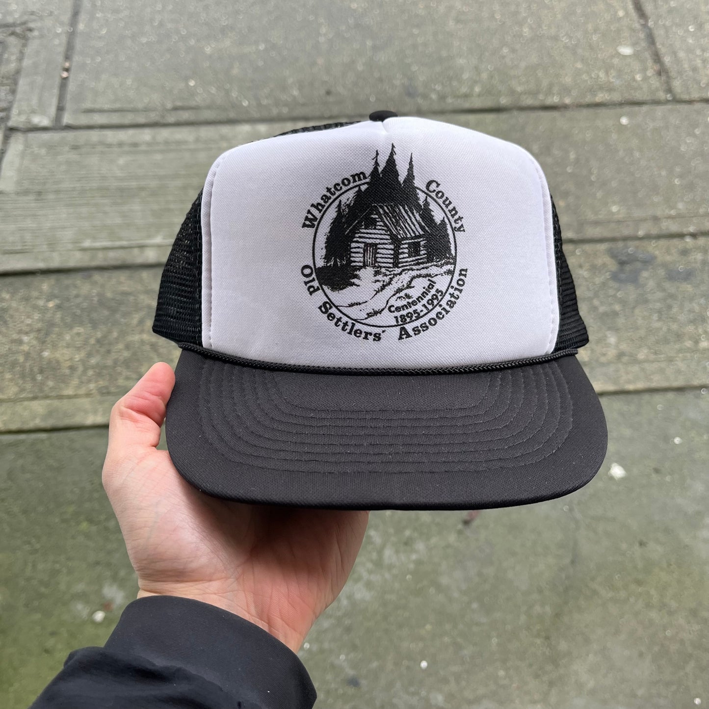 Vintage Whatcom County Trucker Hat