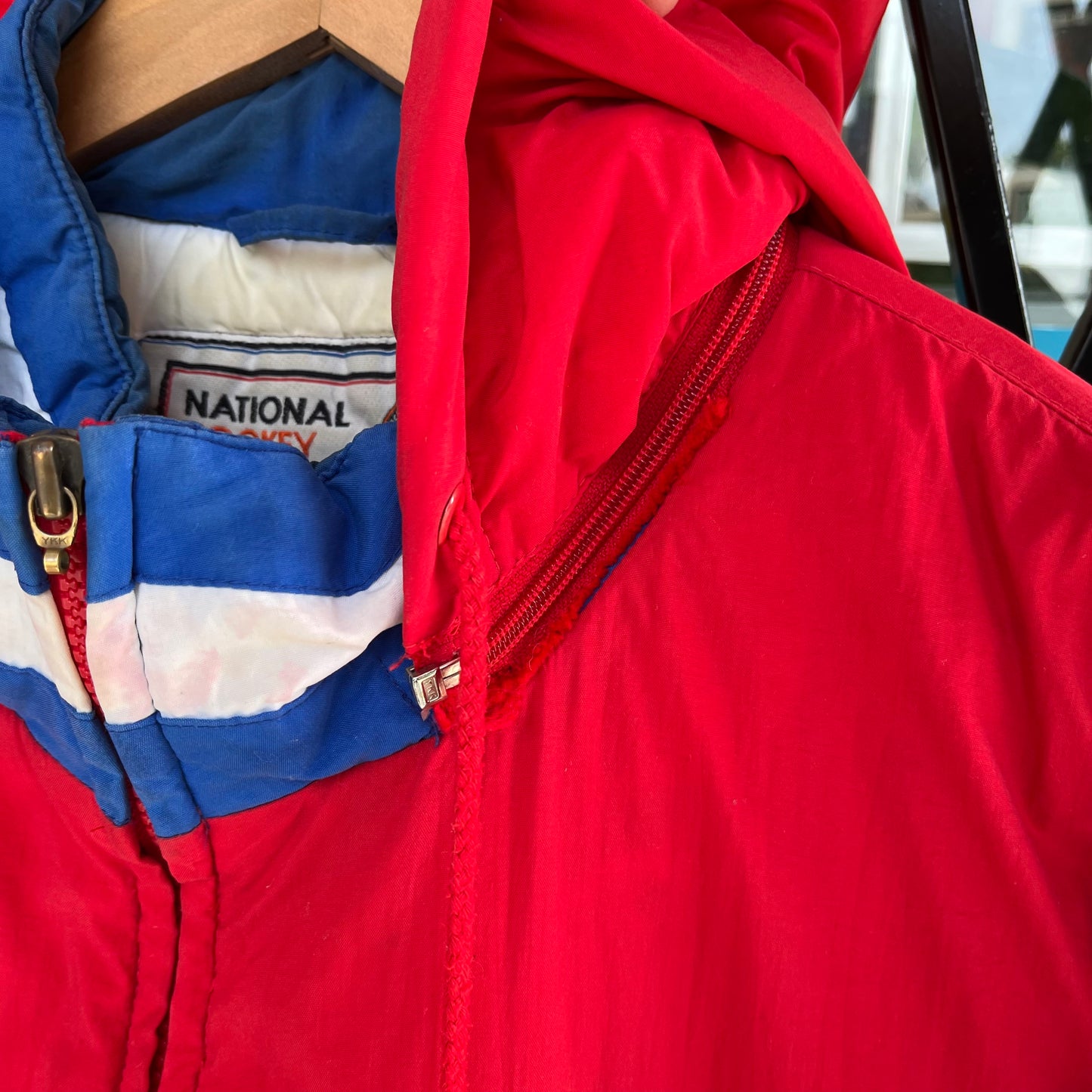 Vintage Apex One Montreal Canadiens Parka Jacket - Size L