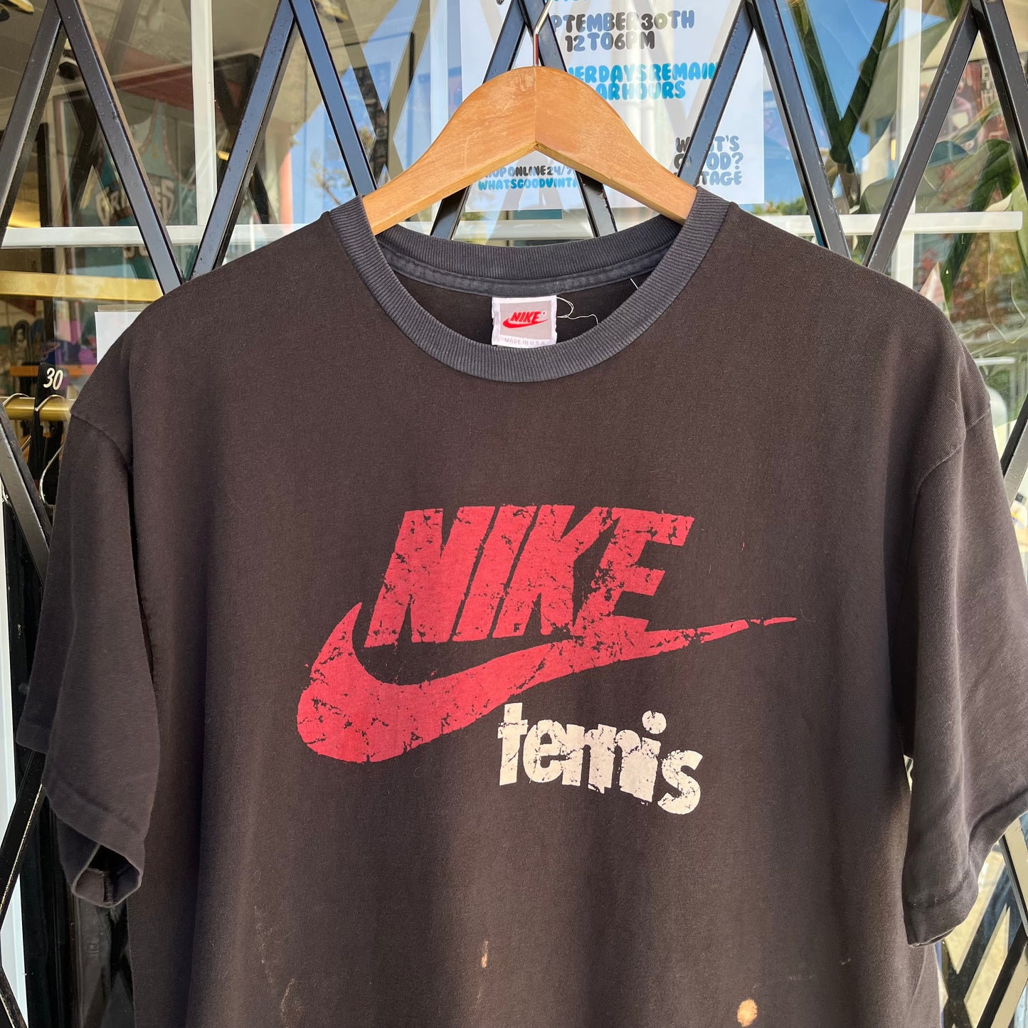 Vintage Nike Tennis Tee - Size L