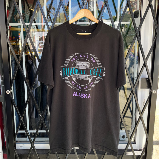 Vintage Road Kill Cafe Parody Tee - Size XXL