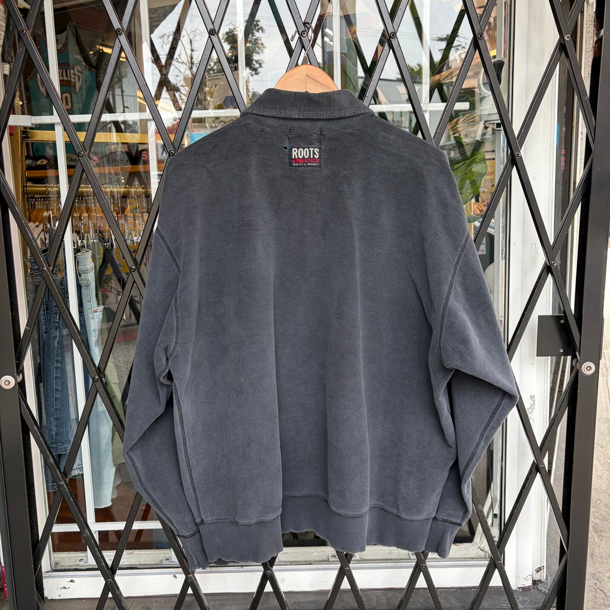Vintage Roots Quarter Zip Sweater - Size XL