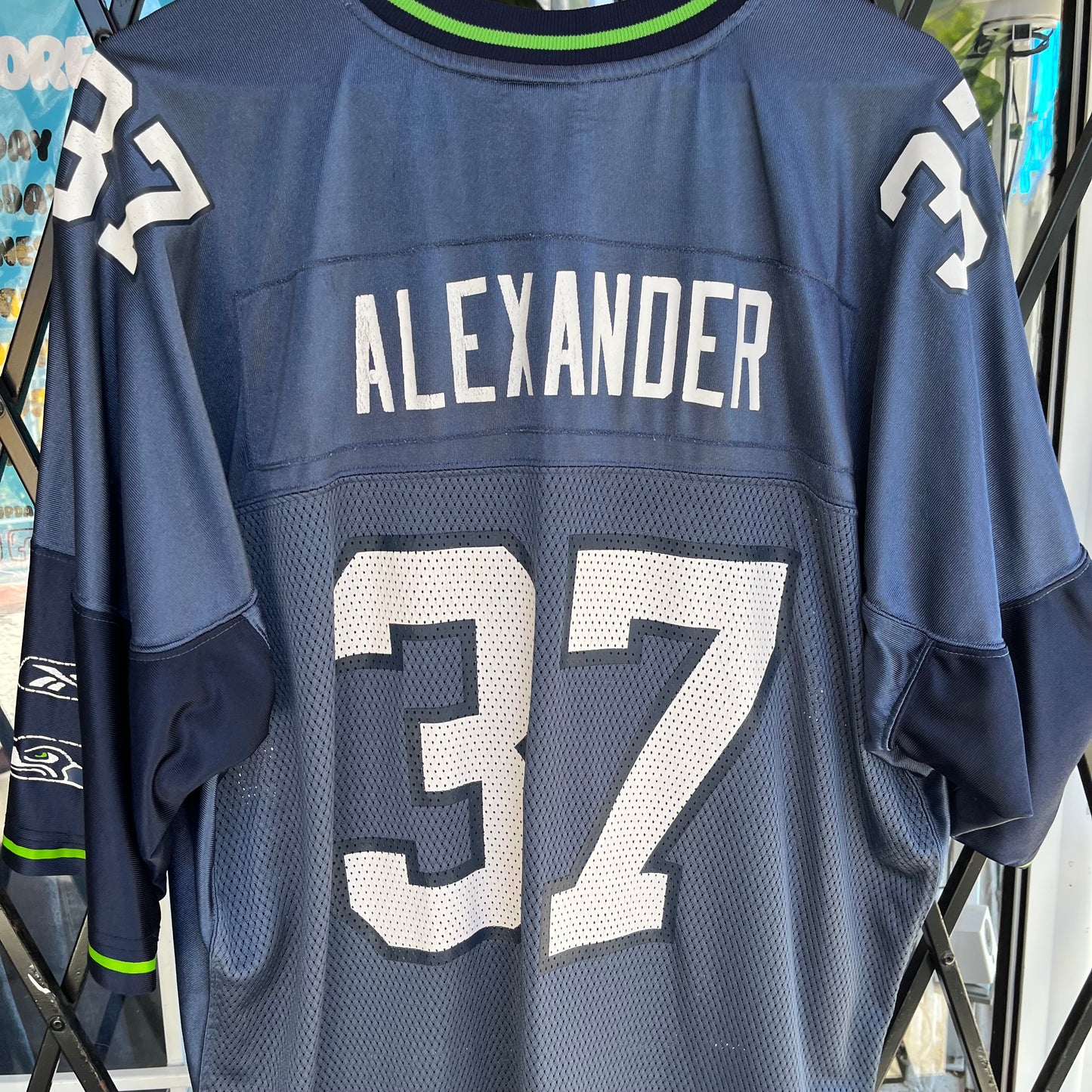 Vintage Seattle Seahawks Shaun Alexander Jersey - Size XXL