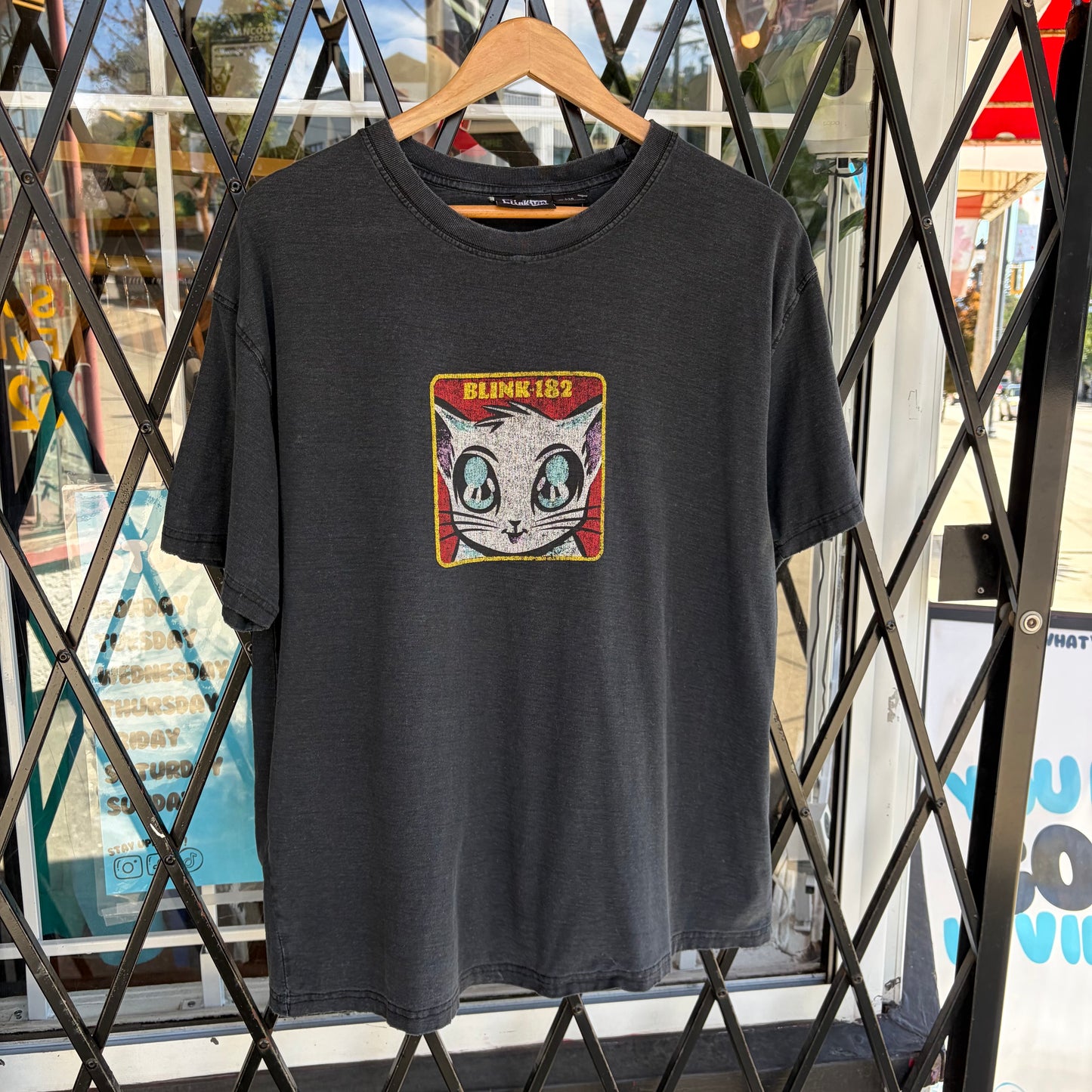 Newer Blink-182 Cat Tee - Size L