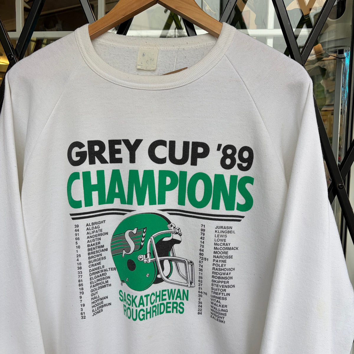 1989 Roughriders Crewneck - Size L