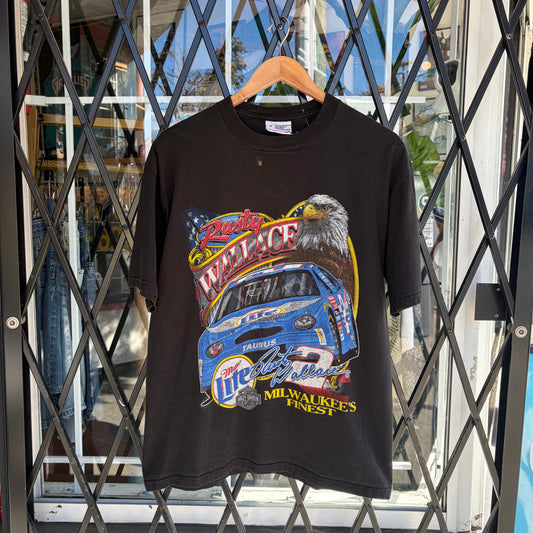 1999 Rusty Wallace NASCAR x Harley Davidson Racing Tee - Size M