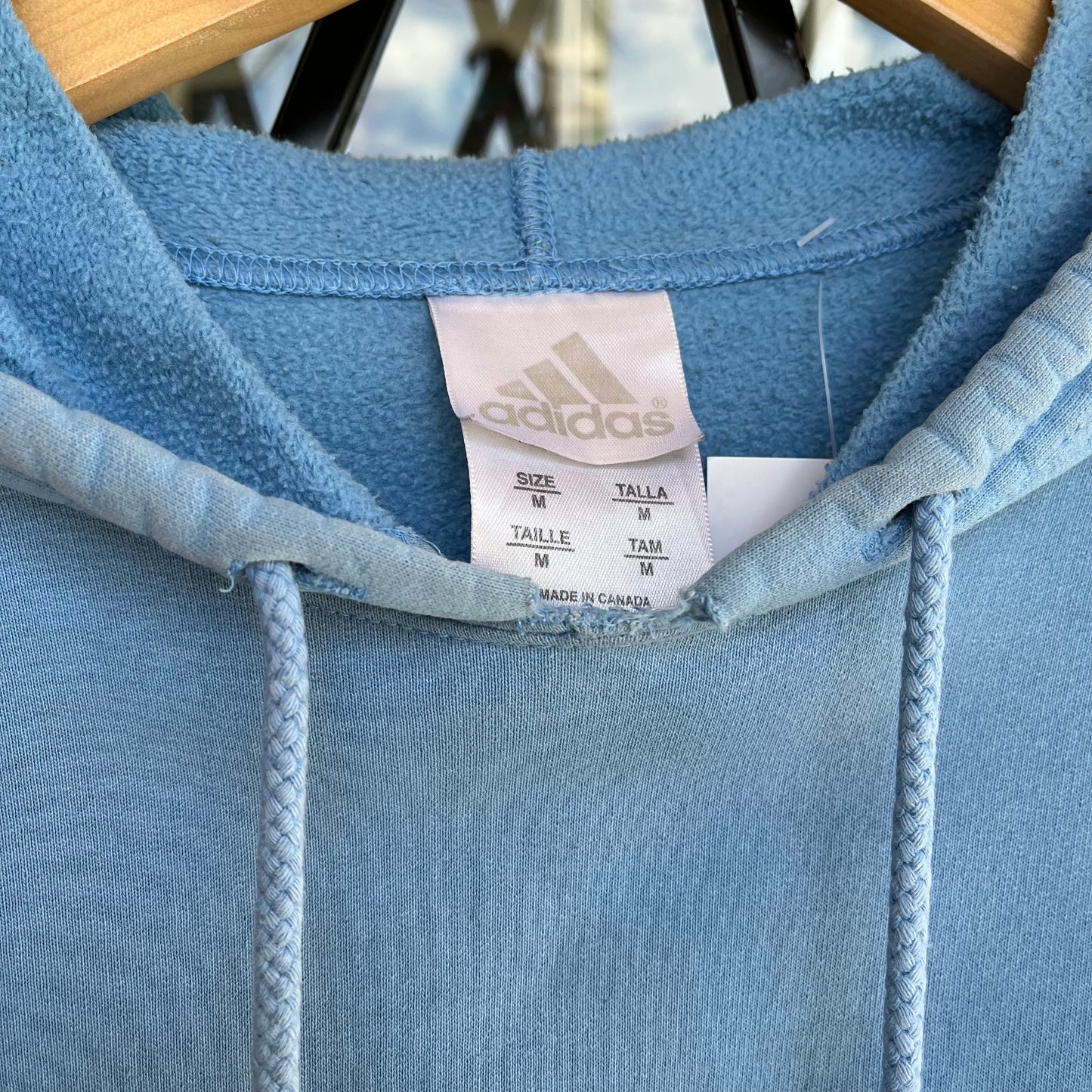 Vintage Y2K Adidas Hoodie - Size M