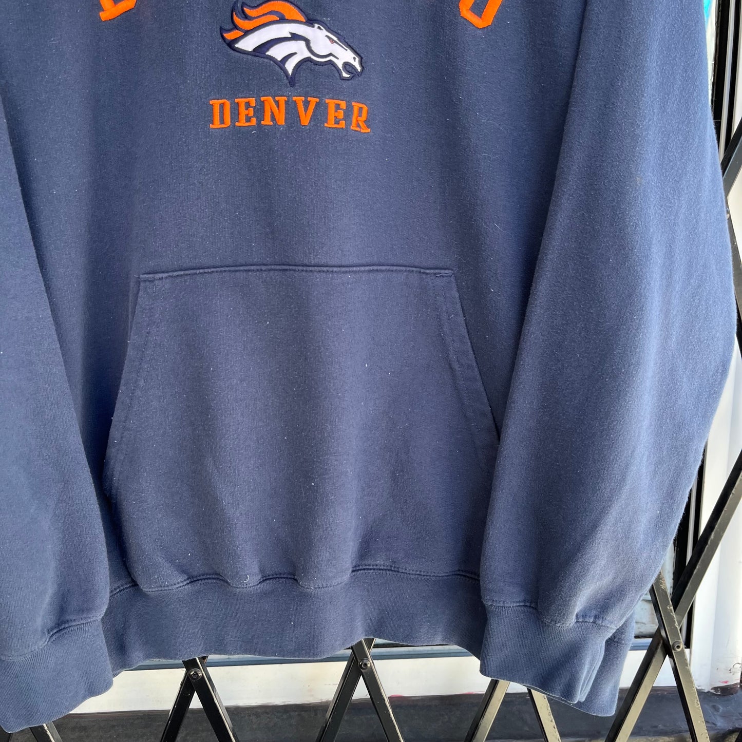 Vintage Denver Broncos Hoodie - Size XXL