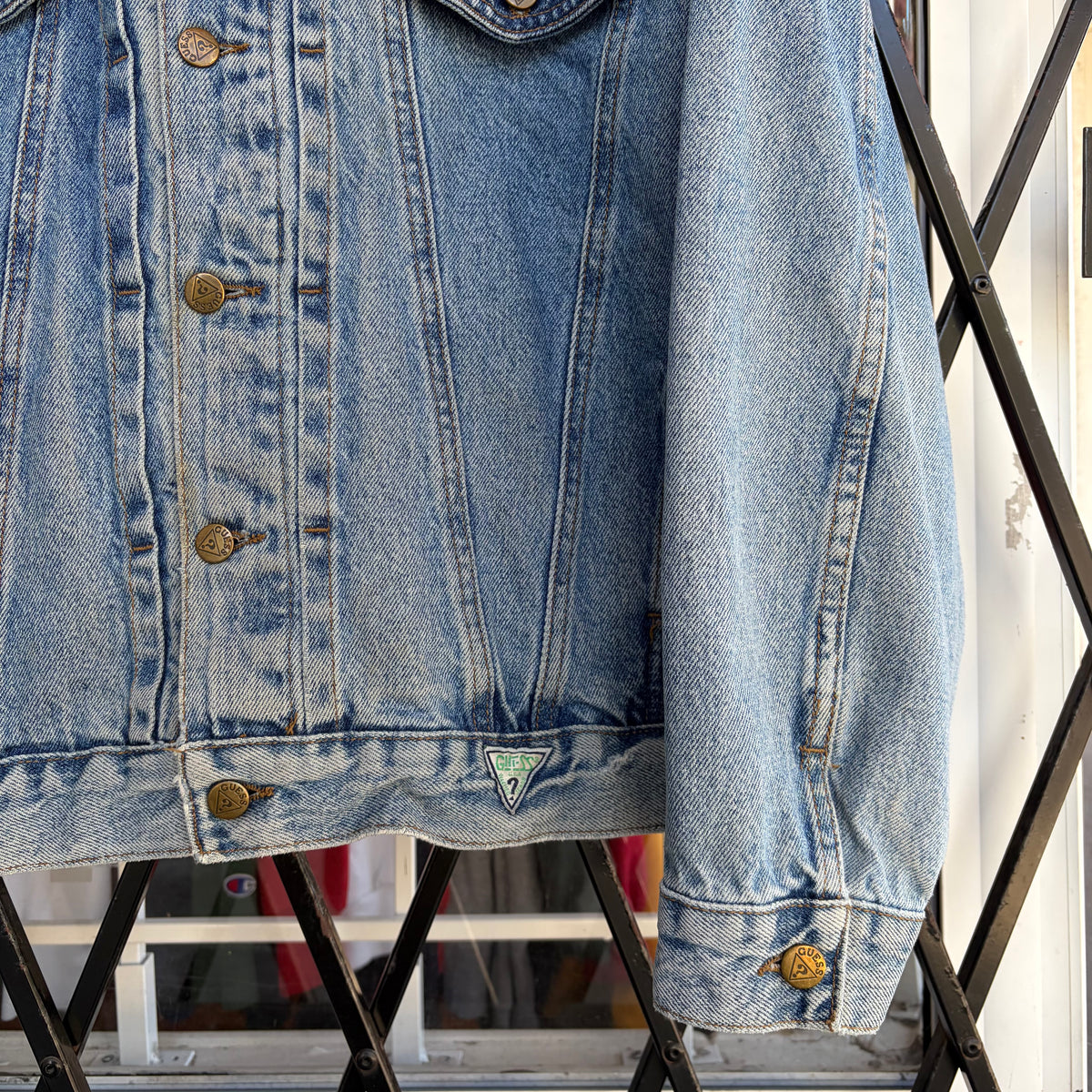 Vintage Guess Denim Jacket - Size L