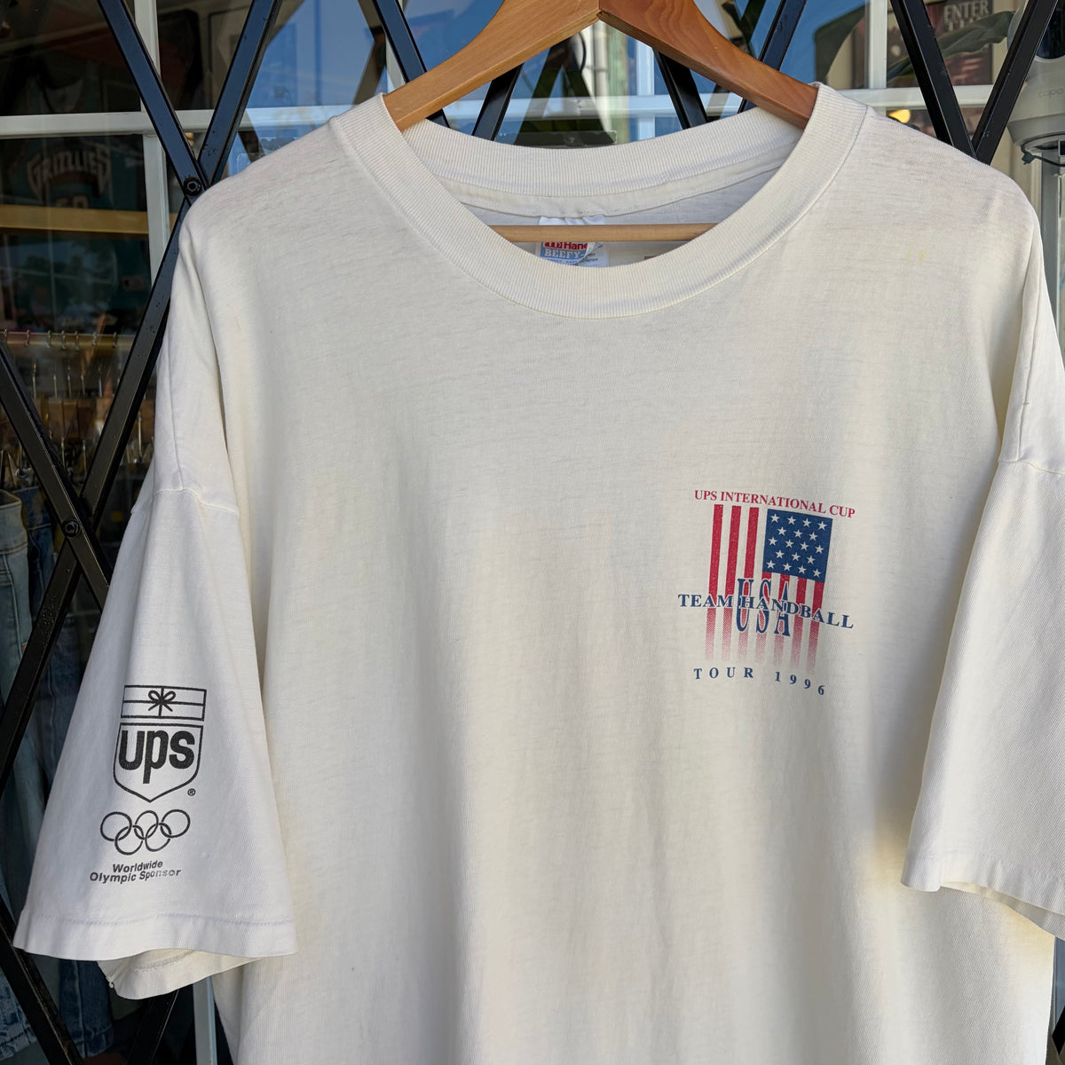 1996 Team USA Handball International Cup Tee - Size XXXL