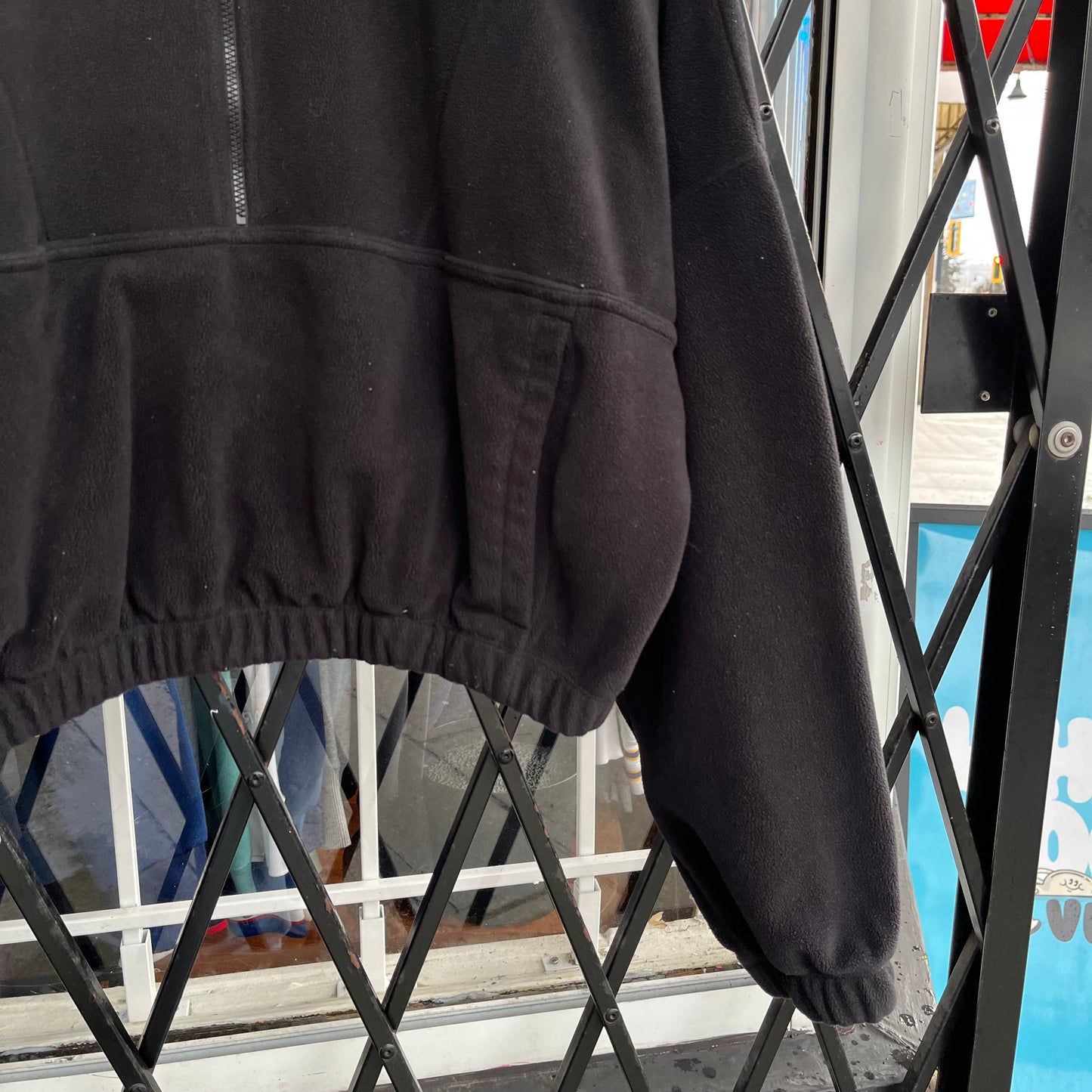 Newer Nike Fleece Cropped Quarter Zip Sweater - Size Womens S