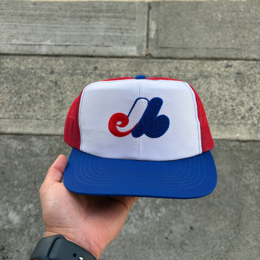 Vintage Montreal Expos Trucker Hat