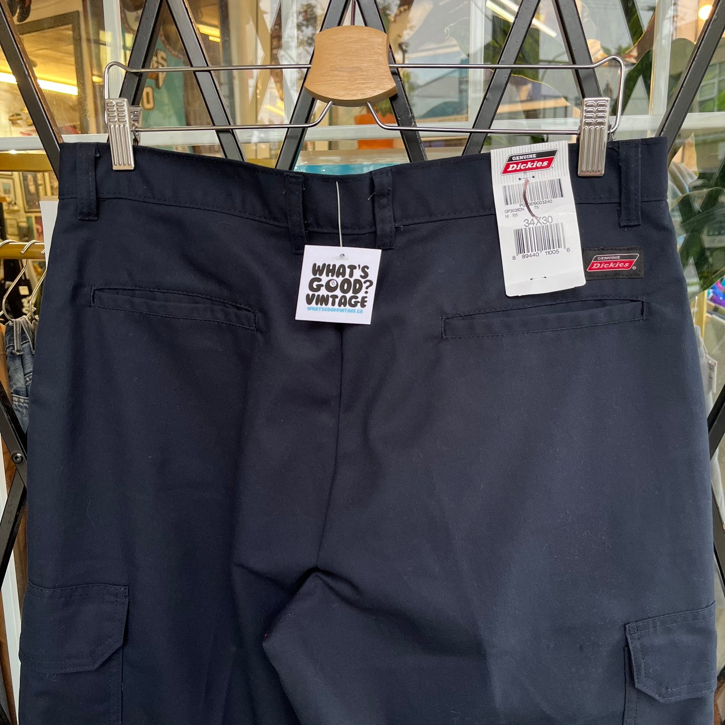 Deadstock Dickies Navy Pants - Size 34W