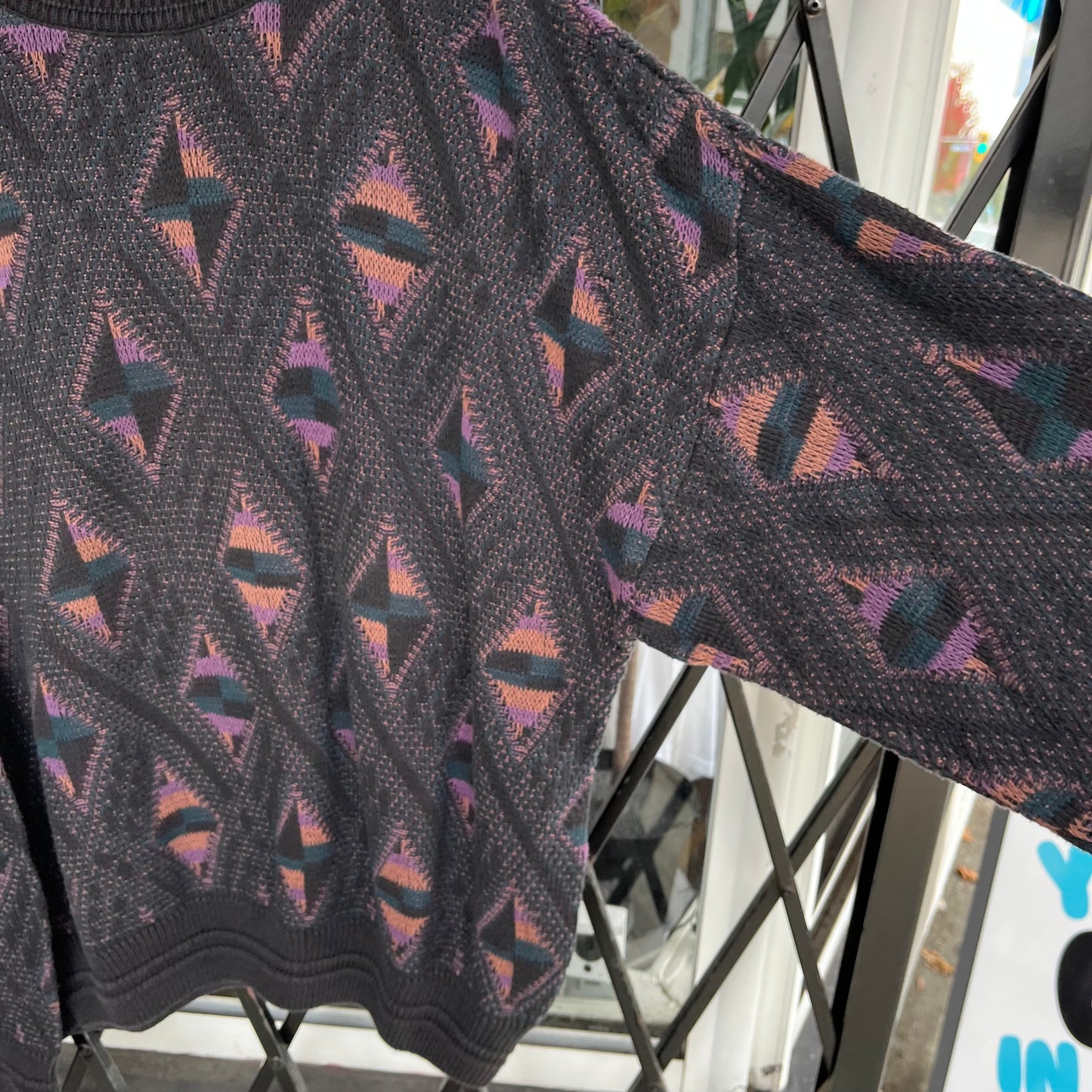 Vintage Knit Sweater - Size L