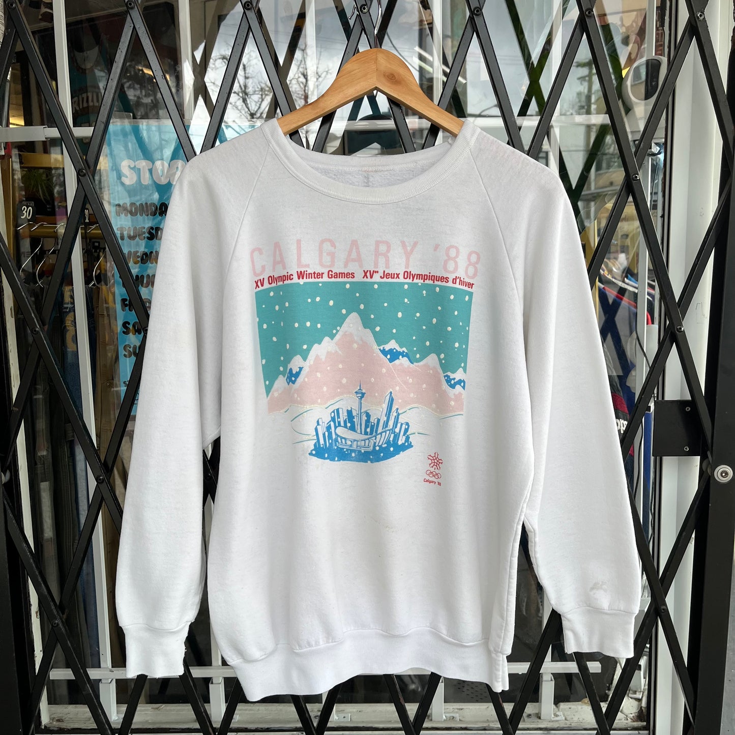 1988 Calgary Winter Olympics Crewneck - Size M