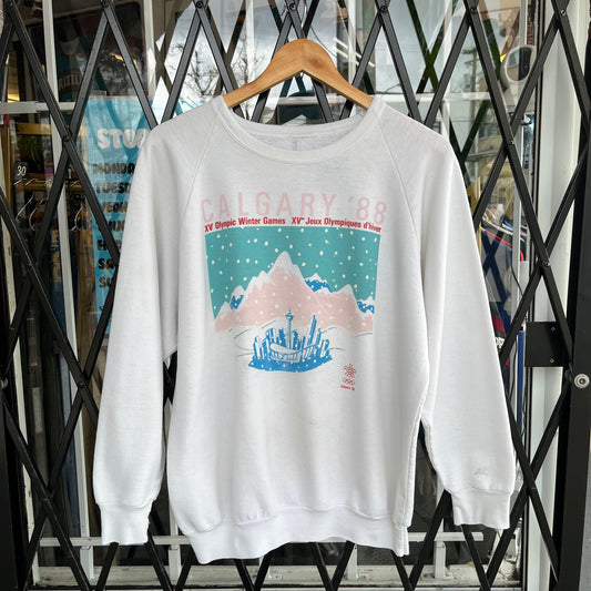 1988 Calgary Winter Olympics Crewneck - Size M