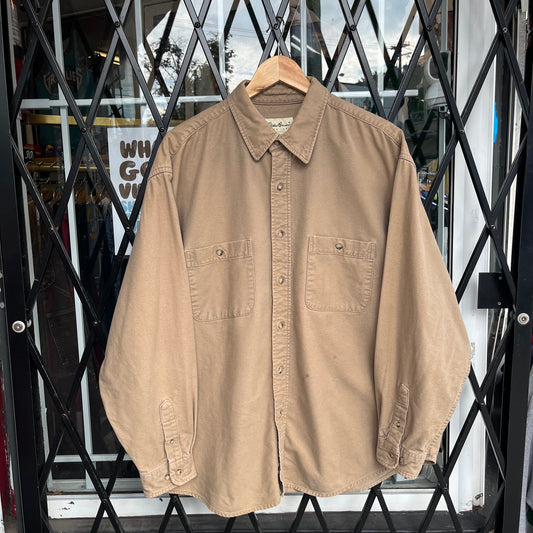 Vintage Eddie Bauer Button Up Shirt - Size XL