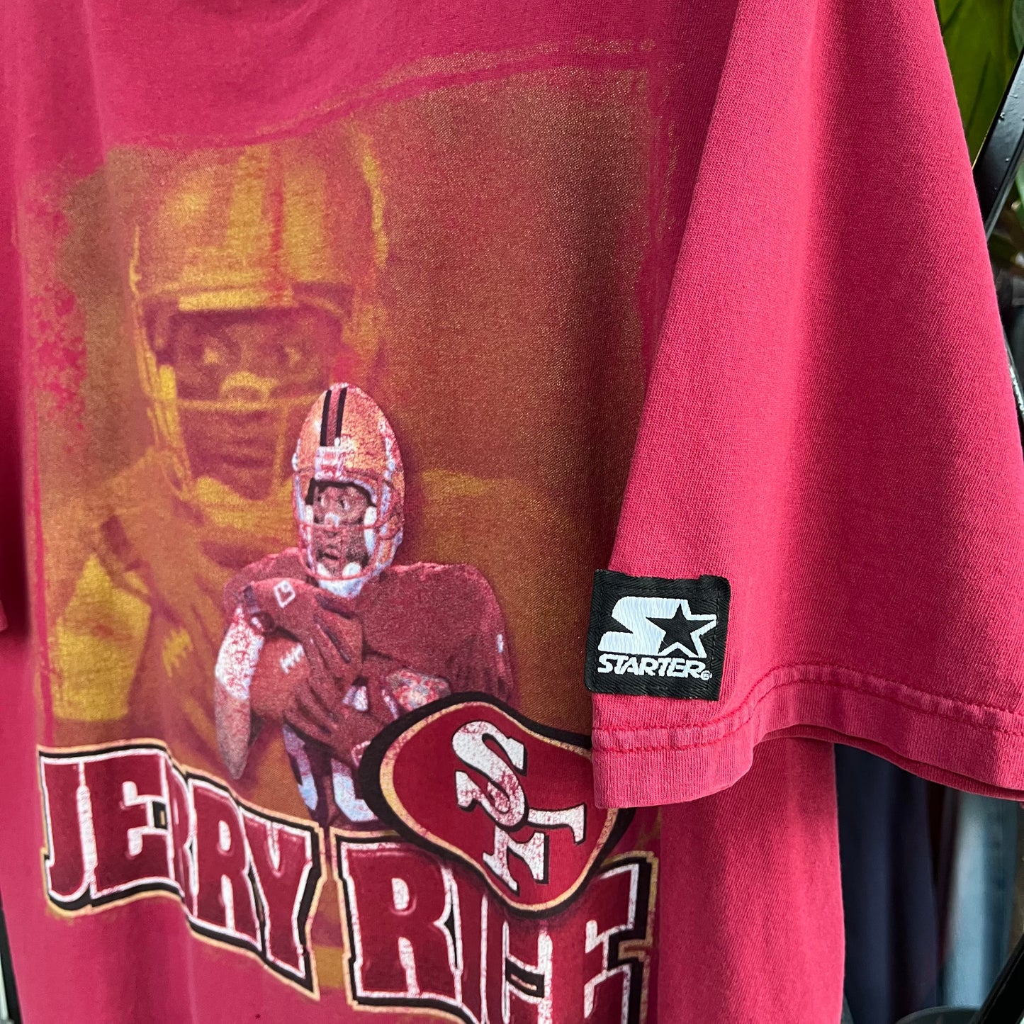 Vintage Starter SF 49ers Jerry Rice Tee - Size XL