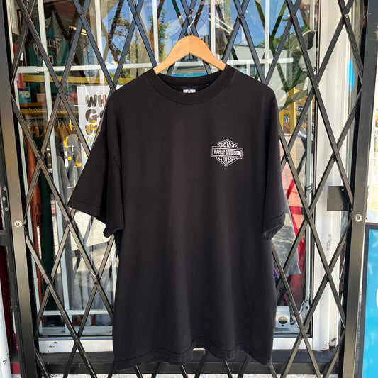 Vintage Bootleg Harley Davidson Tee - Size XXL