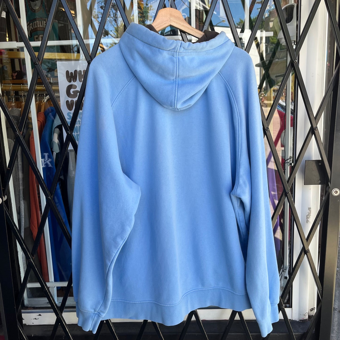 Vintage Nike Spell Out Hoodie - Size XXL