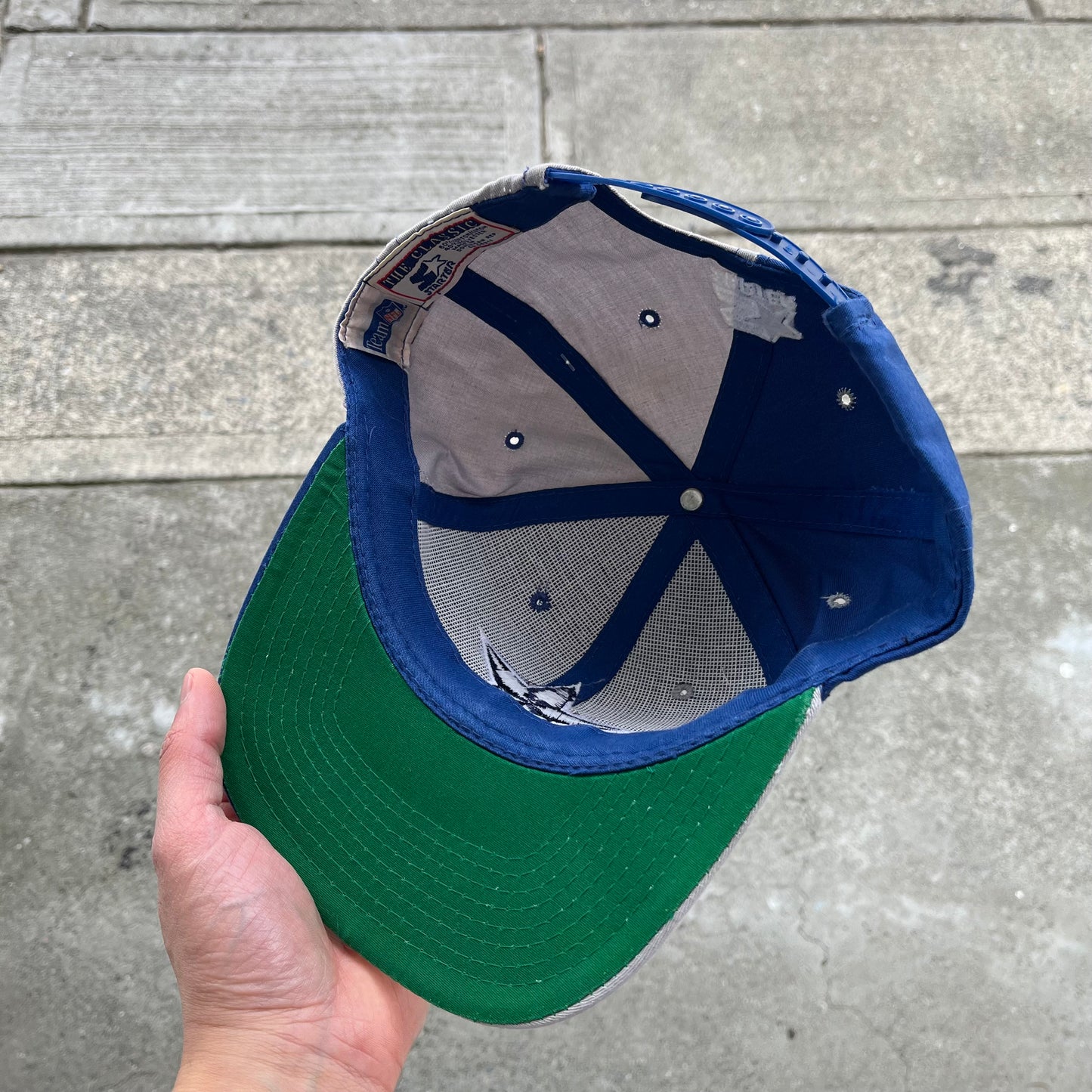Vintage Starter Split Dallas Cowboys Snapback