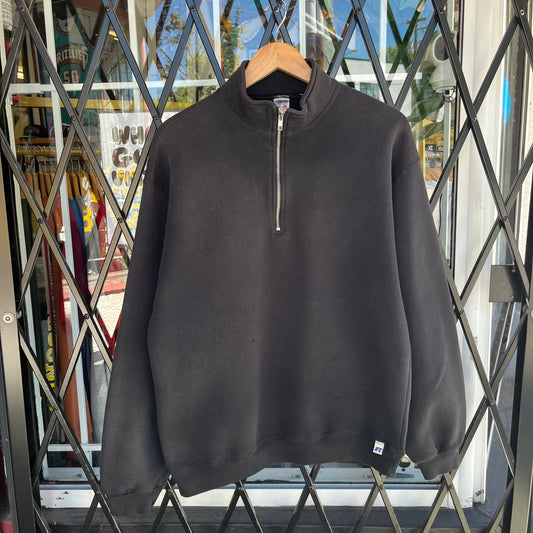 Russell Quarter Zip Sweater - Size L