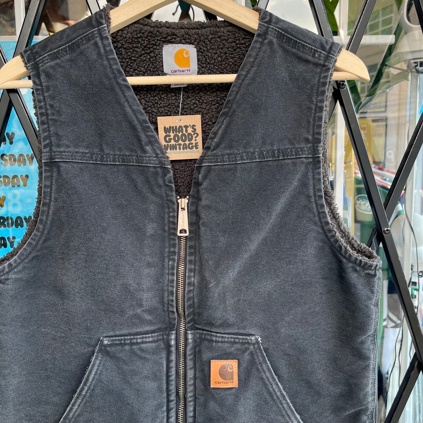 Carhartt Sherpa Lined Vest - Size S