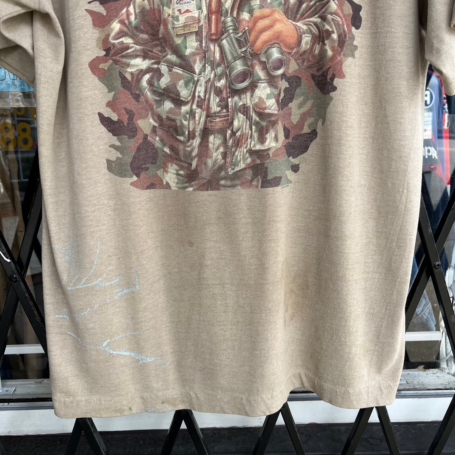 1992 Camel Cigarettes Hunter Camo Tee - Size XL