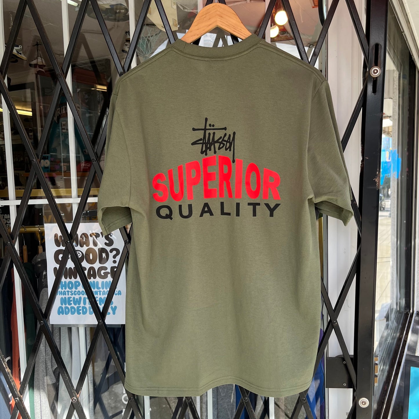 Stussy Superior Quality Tee - Size M