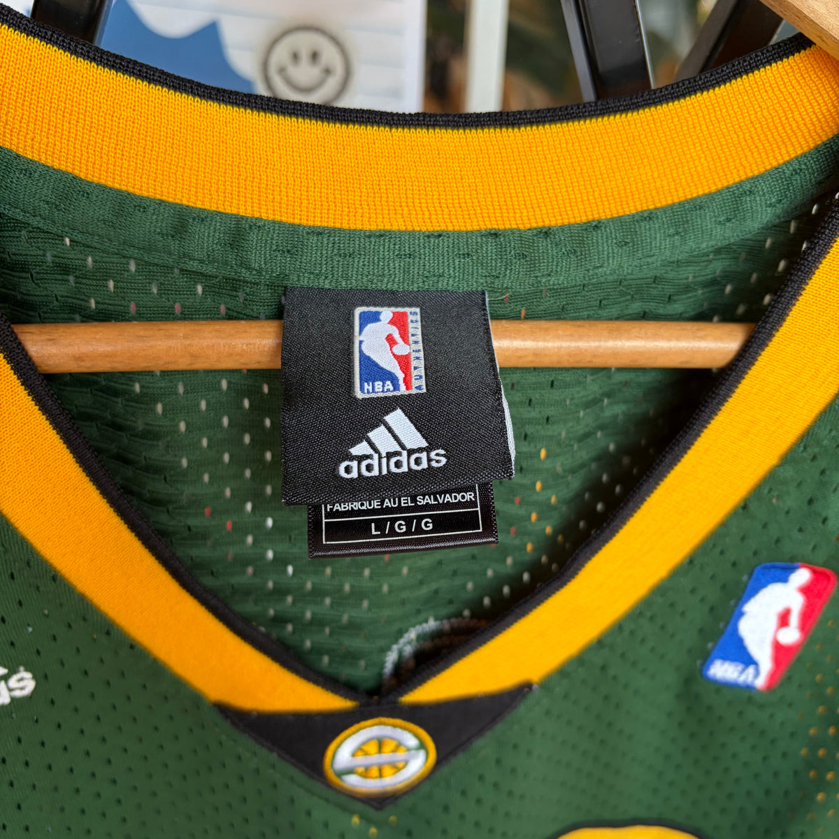 Adidas Swingman Kevin Durant Seattle Sonics Jersey - Size L