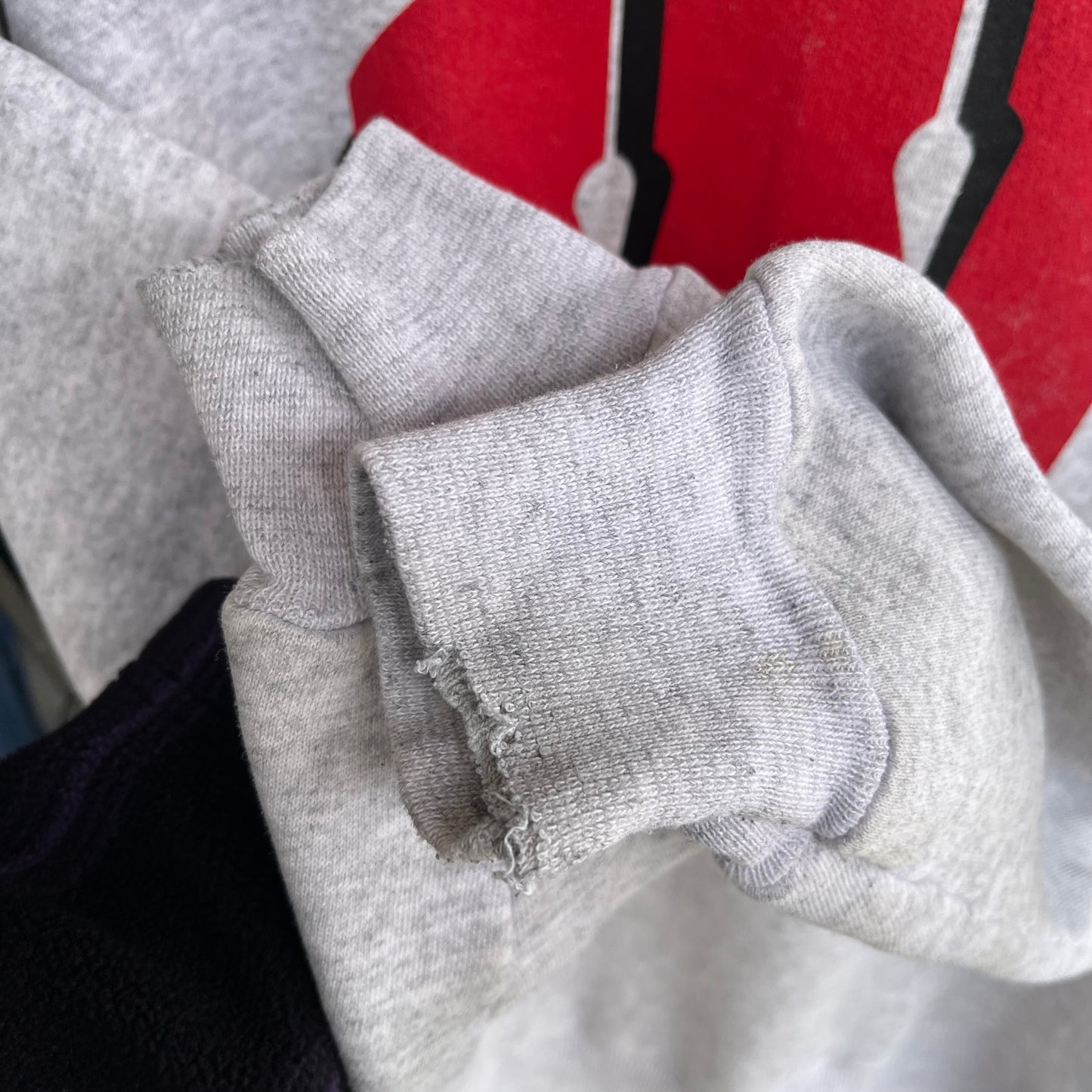 Vintage Champion Wisconsin University Crewneck - Size M