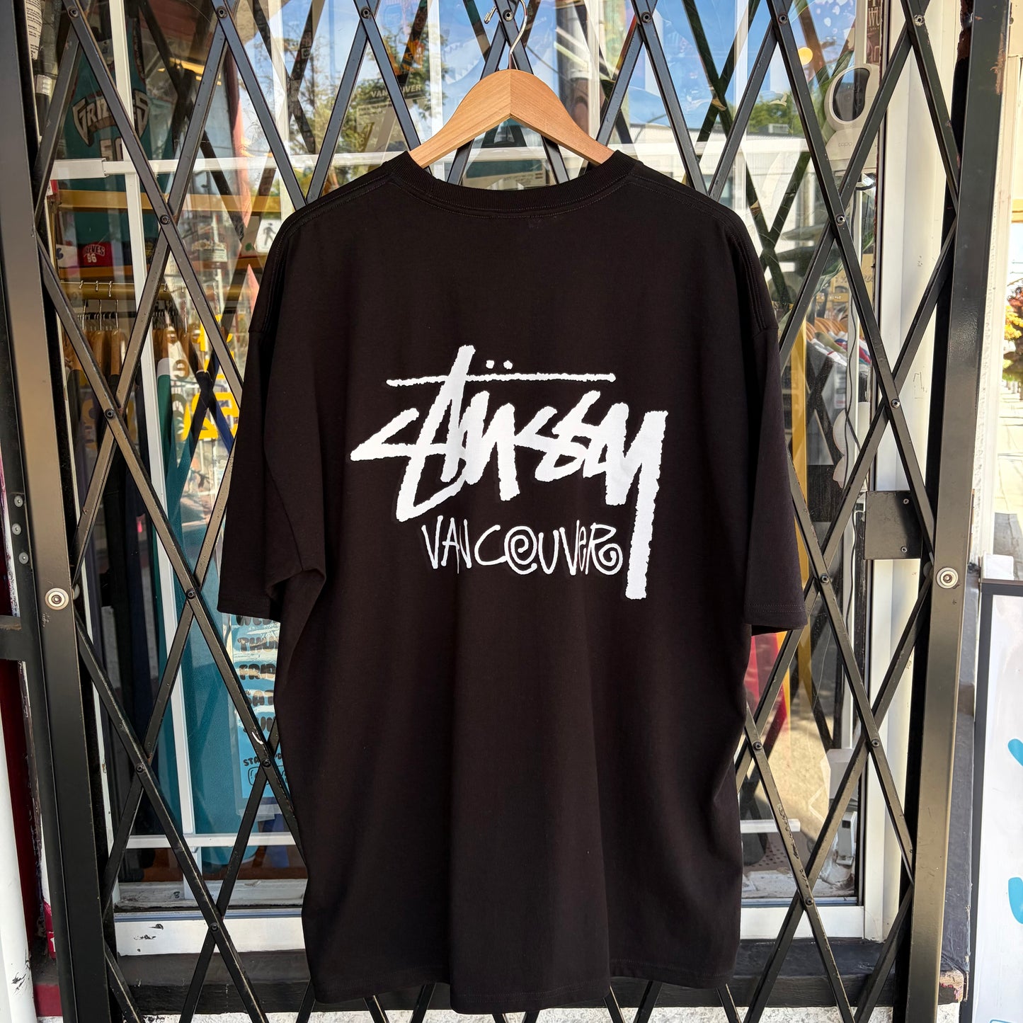 Stussy Vancouver Stock Tee Black - Size XXL